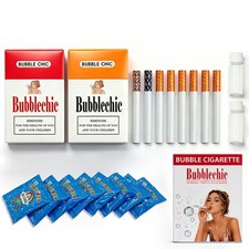 Bubble Cigarette 2 Pack   Realistic Fake 2.2 by 3.5 inches, 2