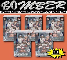 Cleveland Browns 2025 Topps Chrome Football Blaster Box 5-Box Break 5