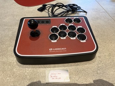 Lioncast Arcade Fighting Stick, USB- und Playstation-Anschluss