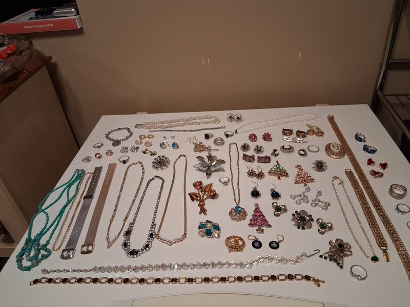 Vintage And Costume Jewelry Lot