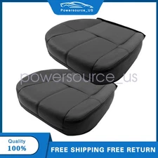 Replacement Both Lower Leather Seat Cover For Chevy Silverado Suburban 2007-2014