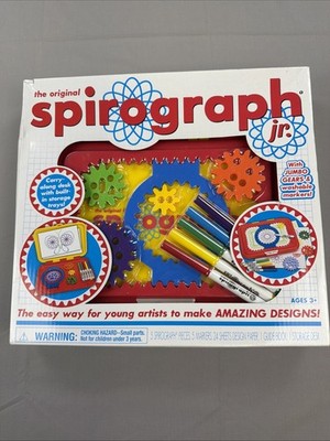 ORIGINAL SPIROGRAPH JR. HASBRO TOY DRAWING NEW IN BOX