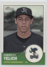2012 Topps Heritage Minor League Edition Christian Yelich #13 0i1b
