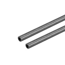 Carbon Fiber Round Tube 3mm x 2mm x 400mm for RC Airplane Quadcopter 2Pcs