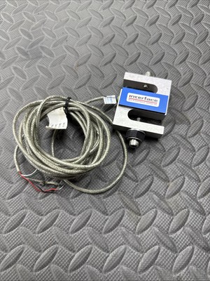 Like New Interface SSM-AJ-50 Load Cell Force Transducer USA 10ft 4-Wire Cable