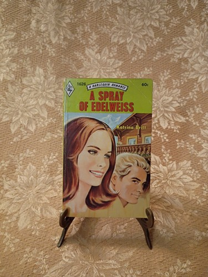 #ad #ad A Spray of Edelweiss Katrina Britt 1972 Harlequin Romance 1626 Paperback Book $17.99