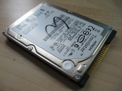 Hitachi HTS541060G9AT00 60GB 2.5'' IDE Hard Drive WinDFT Tested w/ Log #C101CK