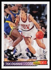 1992-93 Upper Deck Tom Chambers #114 Phoenix Suns