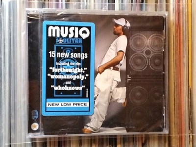RARE MUSIQ SOULSTAR CD 2003 USA EDITION HYPE STICKER SEALED RNB SOUL HIP HOP RAP