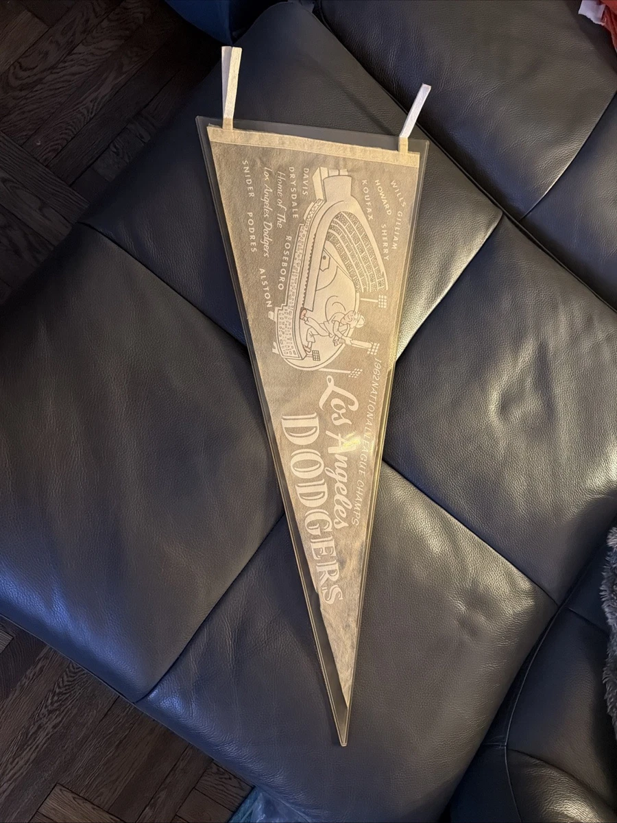 Los Angeles Dodgers Baseball Original Vintage Sports Pennants and