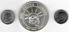 Liberty 1 One Troy Ounce .999 Fine Silver Round Bar 1973