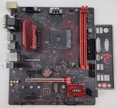 MSI A320M Gaming Pro AM4 DDR4 Motherboard