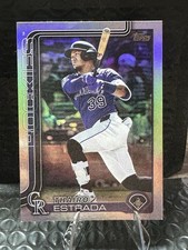 2025 Topps Update Series Thairo Estrada #US339 Colorado Rockies Baseball