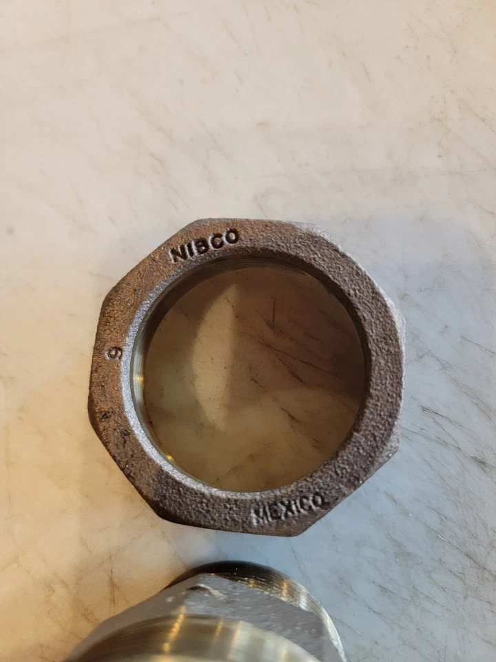 Nibco Brass XNL187-24 Pipe Union, 1-1/2" Nominal, FNPT End Style, 125 lb, Brass - Image 4 of 4