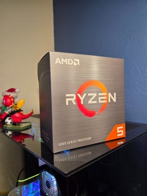 New AMD Ryzen 5 5500 6-Core 12-Thread AM4 CPU w/ Wraith Cooler, Factory Sealed