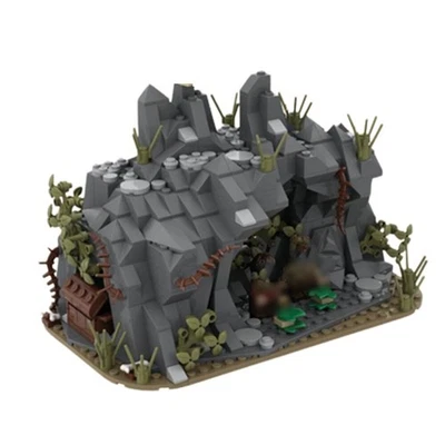 Mocs Bricks Sets The Hill Middle-earth Building Blocks Toy Kits 599 Parts - Image 1 of 2