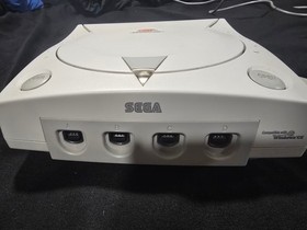SEGA Dreamcast - White - with controller and mem card - NO wires