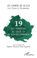Collectif | Les Variations Du Droit De La Non-Discrimination | Taschenbuch
