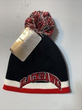 Chicago Blackhawks Knit Beanie Toque Winter Hat Cap New Cuffed Patrick Kane 88