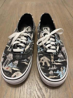 VANS AUTHENTIC STAR WARS - DARK SIDE SHOES - SIZE  8 MENS/9.5 WOMENS