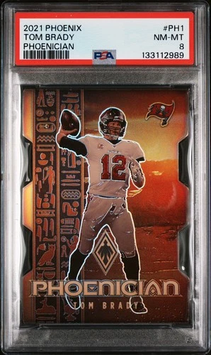 2021 Phoenix - Tom Brady Phoenician Case Hit PSA 8 SSP