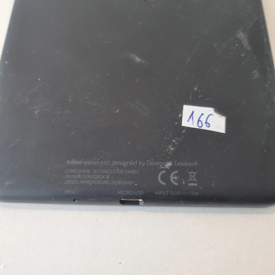 Tolino Vision 4 HD - Schwarz eBook Reader DEFEKT - Bild 3 von 4