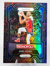 2024 Panini Prizm Monopoly Ariel Atkins Red Logo #5 Washington Mystics