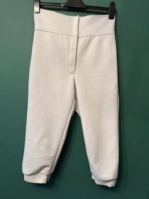 Vintage Leon Paul Fechtreithose weiß Small 10167