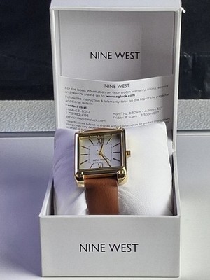 Nine West Gold-Tone NW-2116SVBN New With Box
