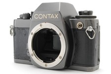  Exc 5 Contax S2b Titan Black 35mm SLR MF Film Camera C/Y Mount From JAPAN