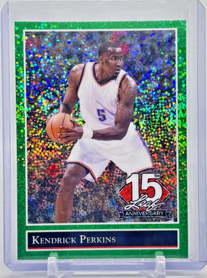 2025 Leaf 15th NSCC National 1992 KENDRICK PERKINS Green Sparkles 6/6