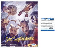 Bart Nickerson & Ashley Lyle 'Yellowjackets' Creators Signed 8x10 Photo ACOA