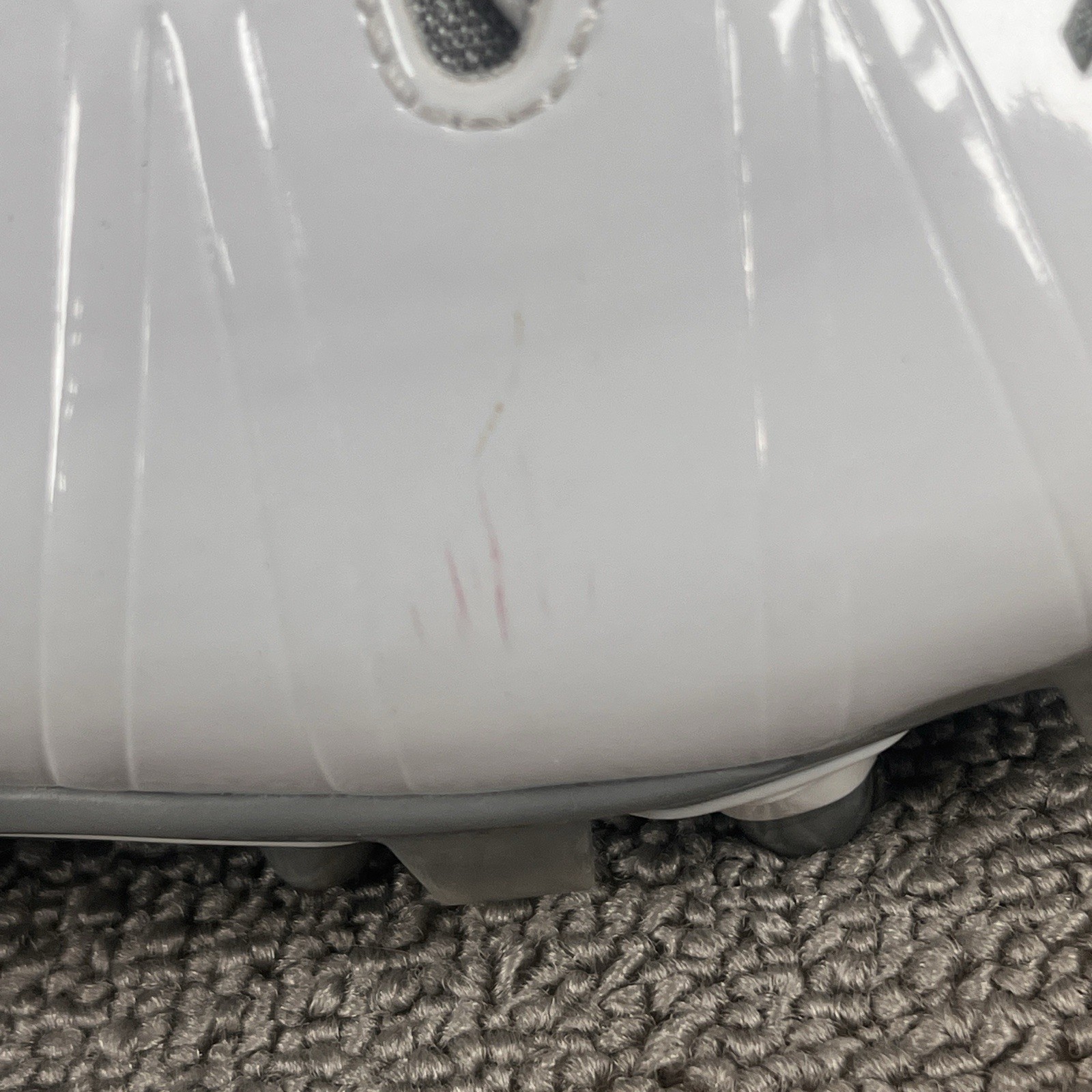 Nike Huarache 4 Lacrosse Shoes Mens Sz 11 White Sports Cleats 616296-100 thumbnail 10