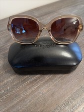 Coach Sunglasses/Case Women s Champagne Crystal