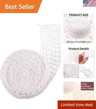 10m Elastic Meat Netting Roll - Ideal for Smoking, Roasting & Butchery