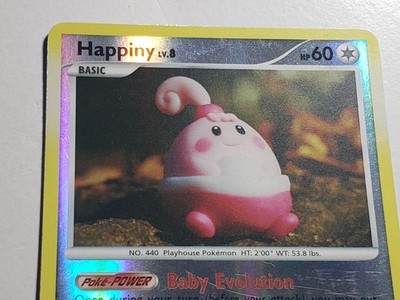 REVERSE HOLO Happiny 52/123 VLP Yuka Mori Clay Mysterious