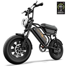 URLIFE Electric Bike 250W for Adults 16" x 3.0 Fat Tire Commuting City E-Bike UK