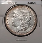 1900-P  MORGAN DOLLAR "Better Date" -  AU Condition  (Lightly Cleaned)