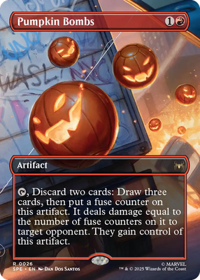 MTG Pumpkin Bombs Full Art English SPE