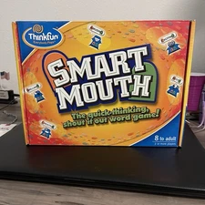 ThinkFun Smart Mouth Word Game Mensa Award Winner Vintage 2001