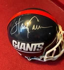 Harry Carson Giants Autographed Mini Helmet Beckett Authenticated