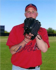 BUDDY BOSHERS ANAHEIM ANGELS SIGNED AUTOGRAPHED 8X10 PHOTO W/COA