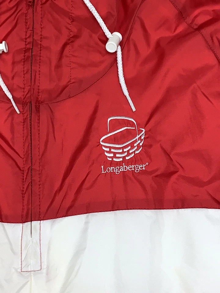 Pullover Charles River Apparel Longaberger extra grande con capucha 1/2 cremallera empacable Foto 3 de 4