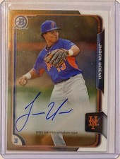 2015 BOWMAN CHROME PROSPECTS AUTO JHOAN URENA NEW YORK METS