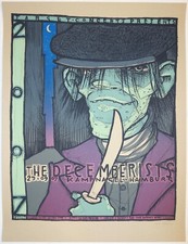 2007 The Decemberists - Hamburg Silkscreen Concert Poster S/N by Jay Ryan