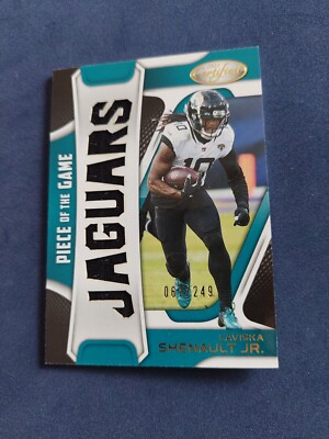 Laviska Shenault Jr Panini 2021 Certified Piece Of The Game Jersey