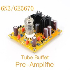 1pc 6N3/GE5670-Tube Buffer Pre-Amplifie Finished Board