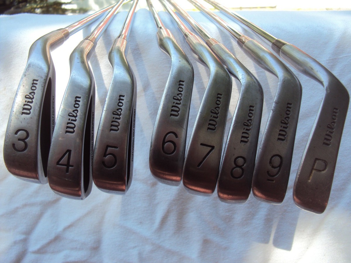 Wilson Pin-Hi Set 3 Iron Thru PW Mens RH Accu-Lite Steel R