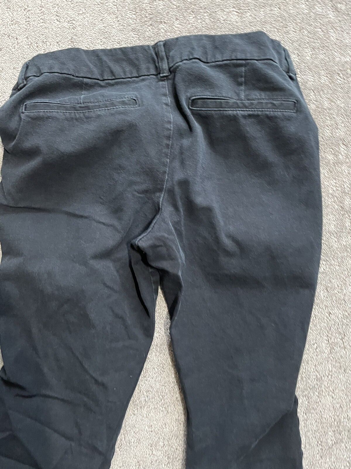 Old Navy Black Solid Pixie Ankle Pants Women Size… - image 4