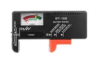Tester Controllo Carica Batteria Pile Aa Aaa C D 9V 1.5V Bottone BT-168
